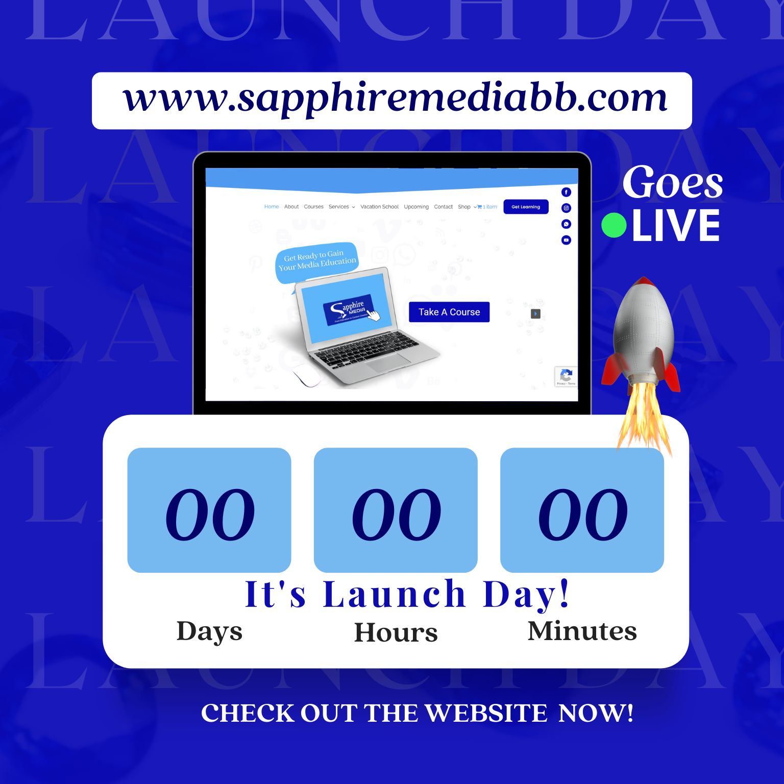 sapphire media-education-website-launch